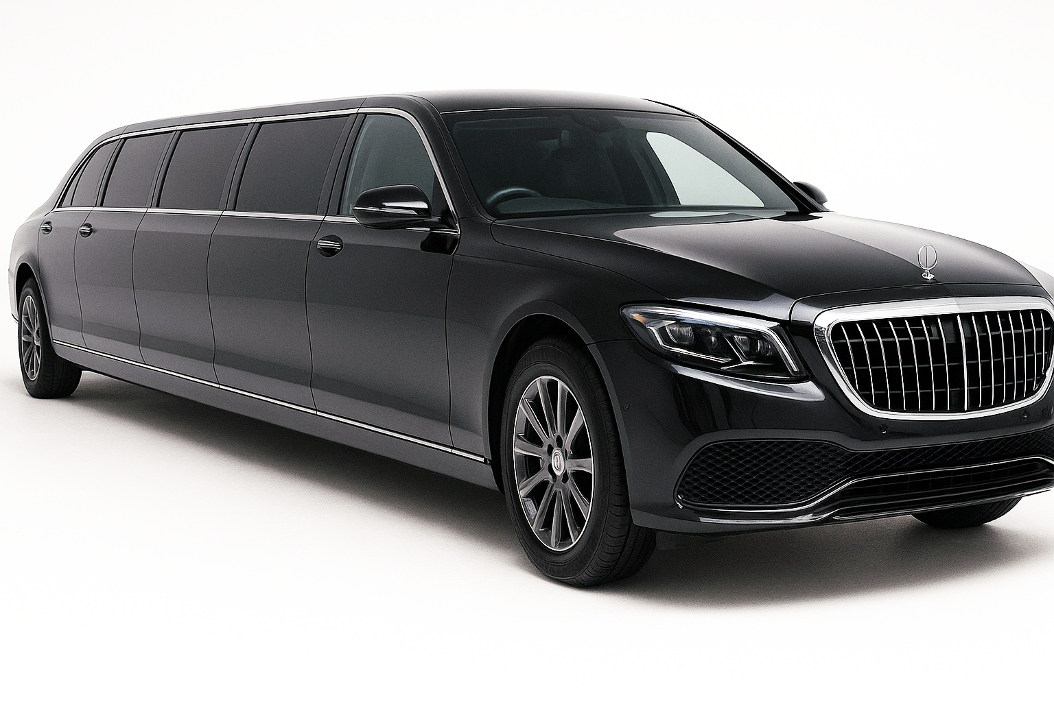 Stretch limousine rental for airport transfers in New York